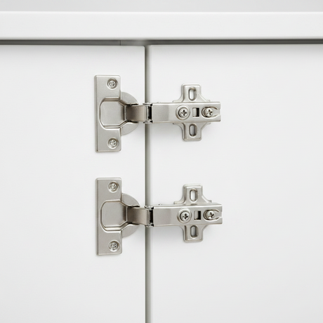 Full Overlay 110° Hinge with Mounting Plate