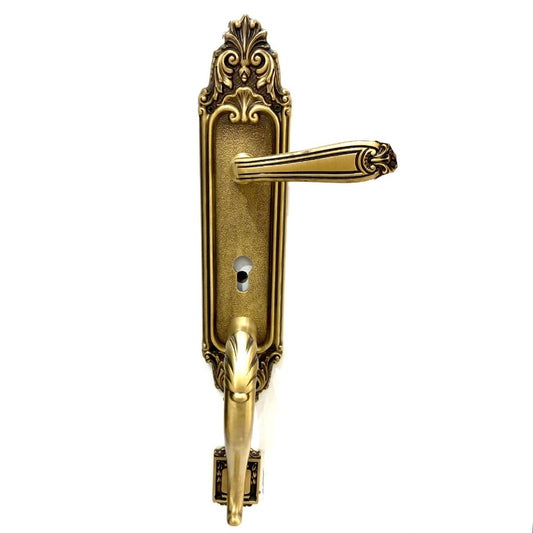 Classic Brass Main Door Entrance Set AB