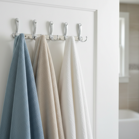 Stainless Steel Hooks Strip Chrome