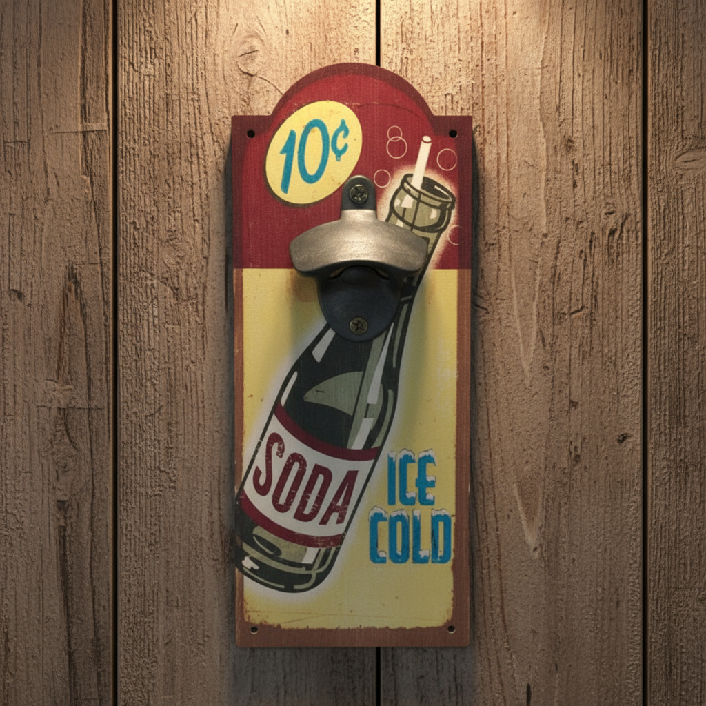 Wall Bottle Opener