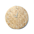Wall Clock Wooden Design 33cm