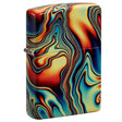 Zippo Colorful Swirl Pattern