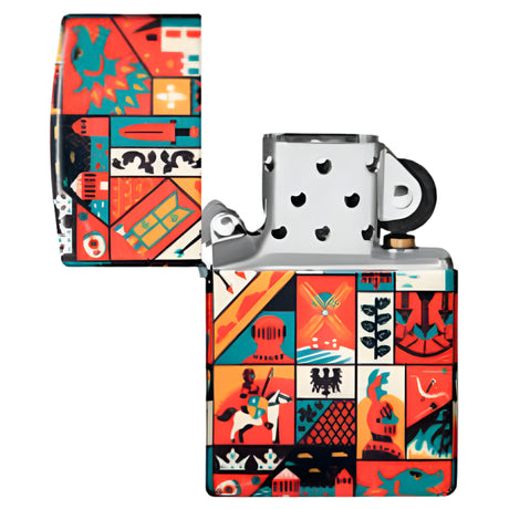 Zippo Mythological Design