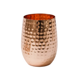 Pure Copper Hammered Drinking Glass 400ml
