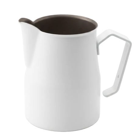 Stainless Steel Milk Frothing Jug White 550ml