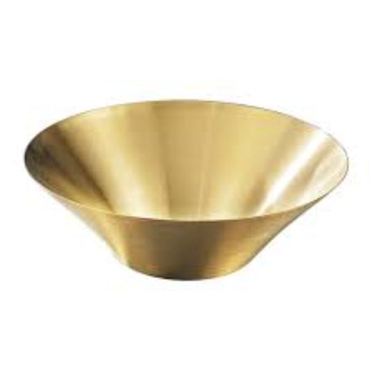 Stainless Steel Gold Plated Serving & Mixing Bowl 24cm