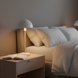 Metal Table Lamp White 46.5cm
