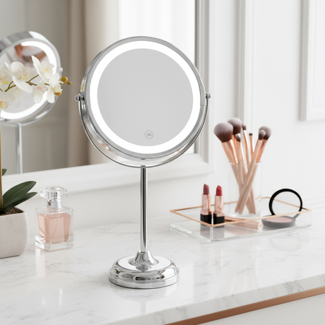 Magnifying LED Makeup Mirror Large