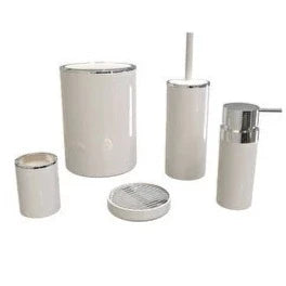 Prima Nova Lenox 5pc Bathroom Set Beige