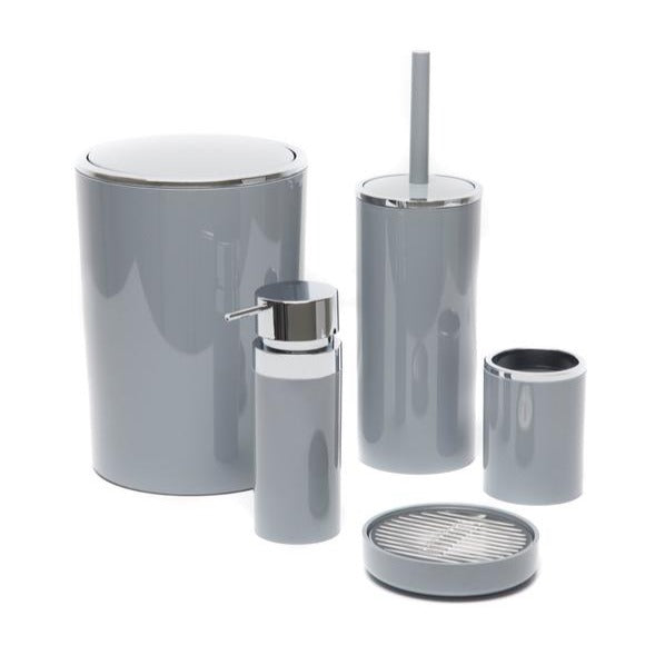 Prima Nova Lenox 5pc Bathroom Set White by JB Saeed Studio | Buy ...