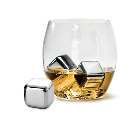 Stainless Steel Ice Cubes 4Pcs
