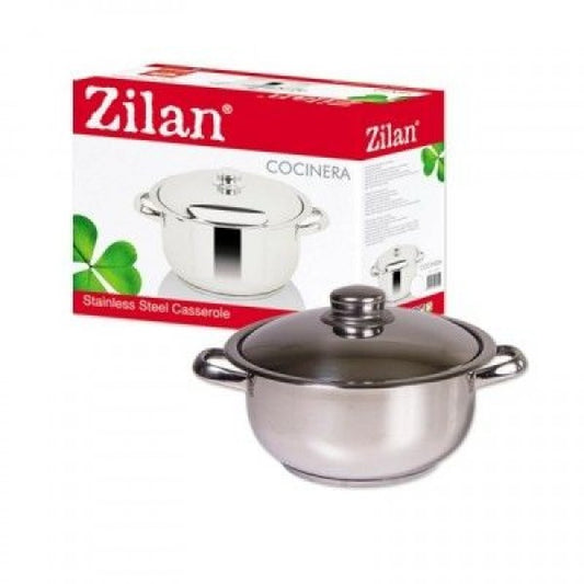 Zilan Stainless steel pot with lid 
