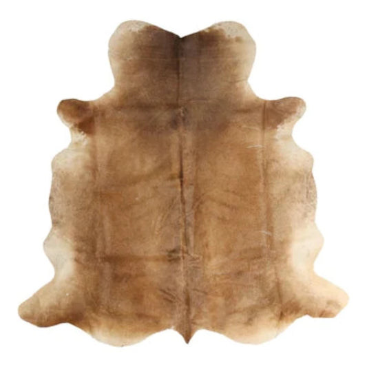 Natural Cow Hide Rug 5 x 5 ft