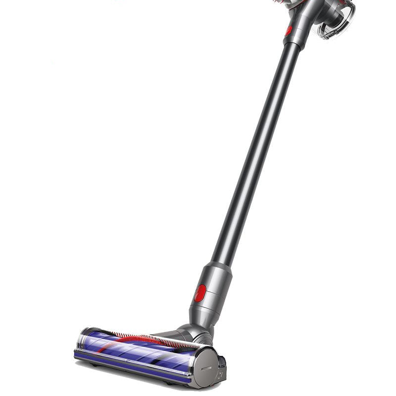 Dyson cordless vacuum cleaner with floor brush head and suction wand
