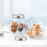 Glass Storage Jar With Lid 2200ml