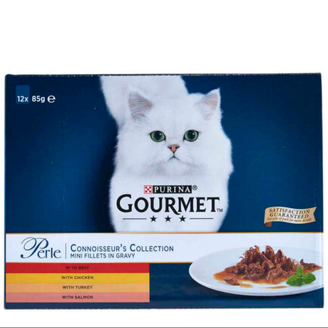 Gourmet Sachet Connoisseur's Collection 85gm (Pack of 12)