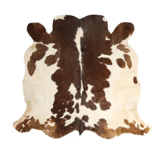 Natural Cow Hide Rug 5 x 5.5 ft