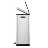 X-Cube Soft Close Pedal Bin 30L Stainless Steel