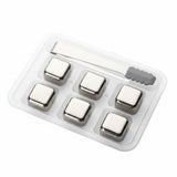 Reusable Stainless Steel Ice Cubes Set 6pcs