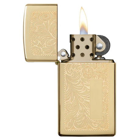 Zippo Brass Venetian Slim