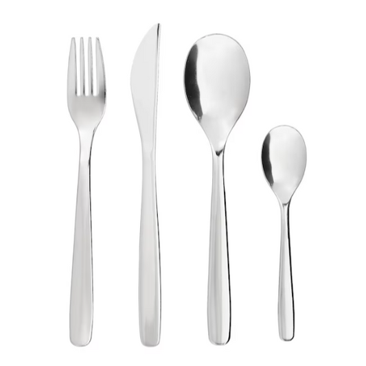 Mopsig 16-Piece Cutlery Set, Stainless Steel