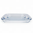 Borosilicate Glass Baking Dish (Set of 3)