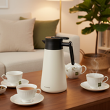 Double Wall Vacuum Flask 1.3L Cream