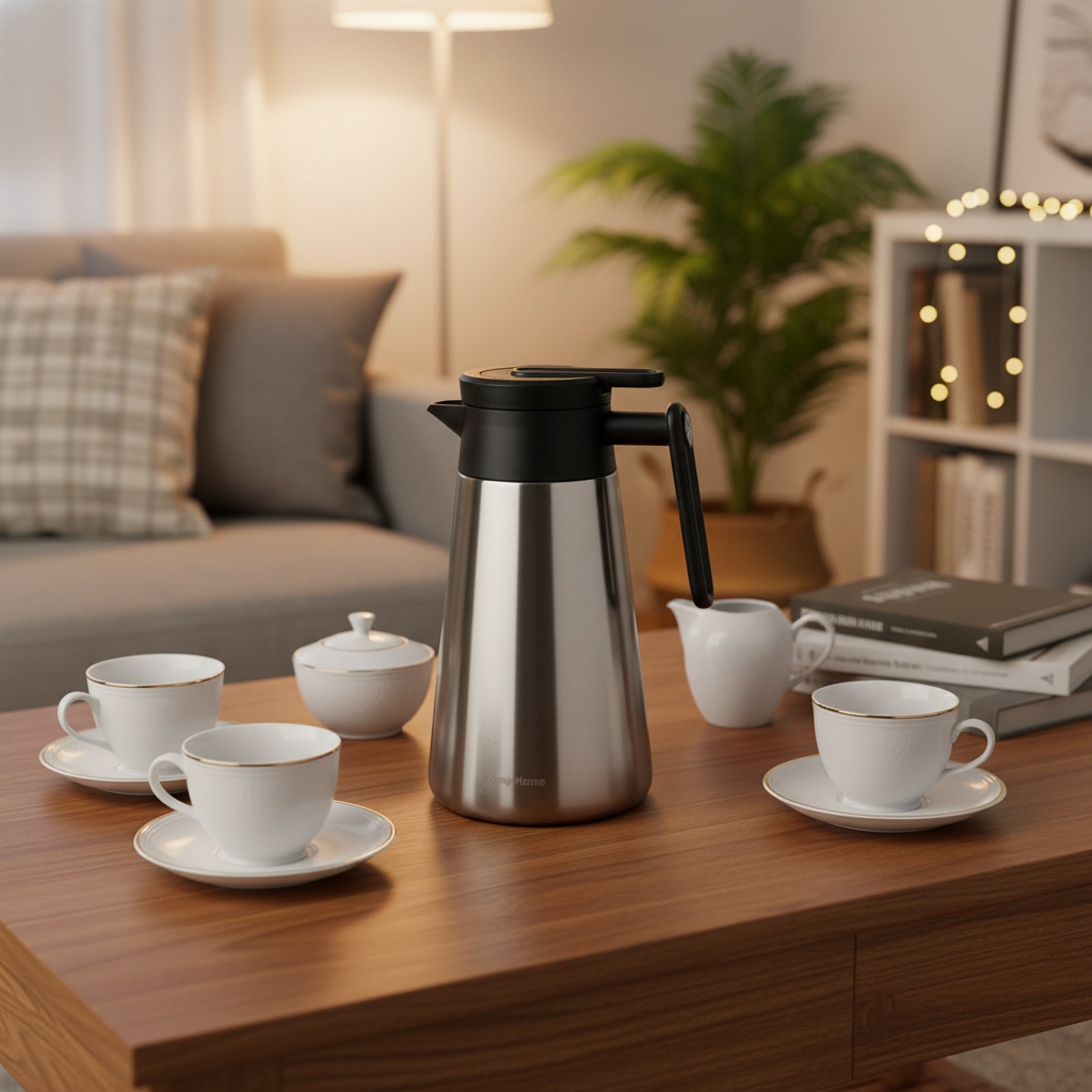 Double Wall Vacuum Flask 1L Stainless Steel