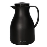 Double Wall Glass Vacuum Flask 1L Black