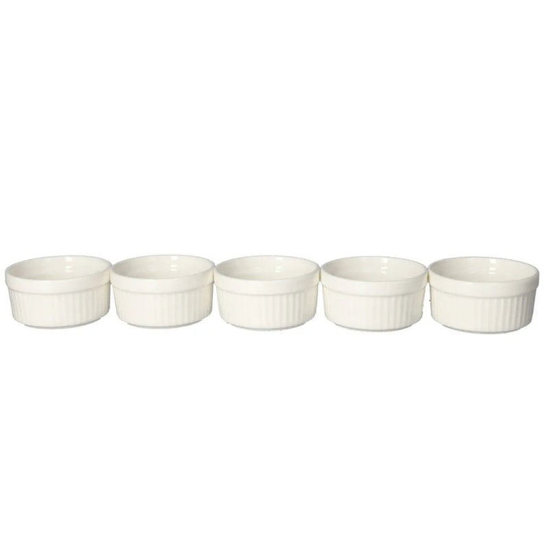 Porcelain Ramekin White 3" (Set of 5)