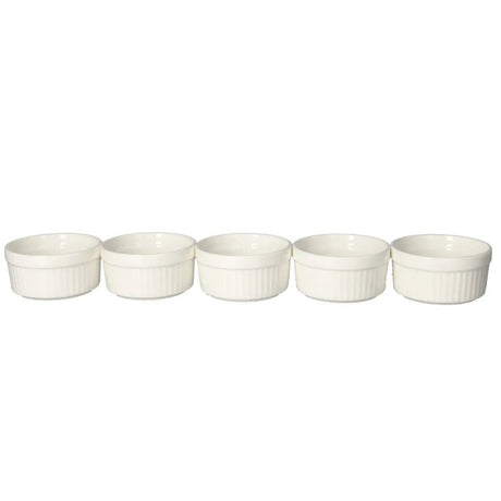 Porcelain Ramekin White 3" (Set of 5)