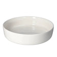 Ceramic Round Salad Bowl White 10.5"