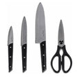 Kitchen Knife & Shear Set 4pcs