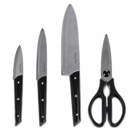 Kitchen Knife & Shear Set 4pcs