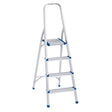4 Step Folding Aluminum Ladder