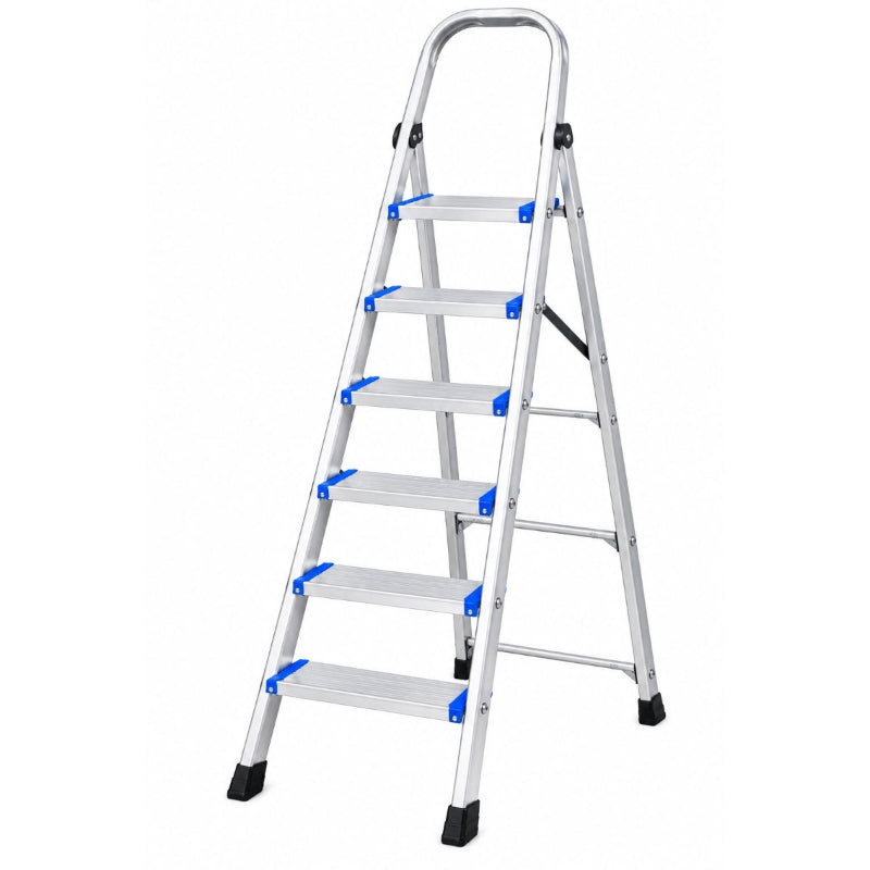 6 Step Folding Aluminum Ladder