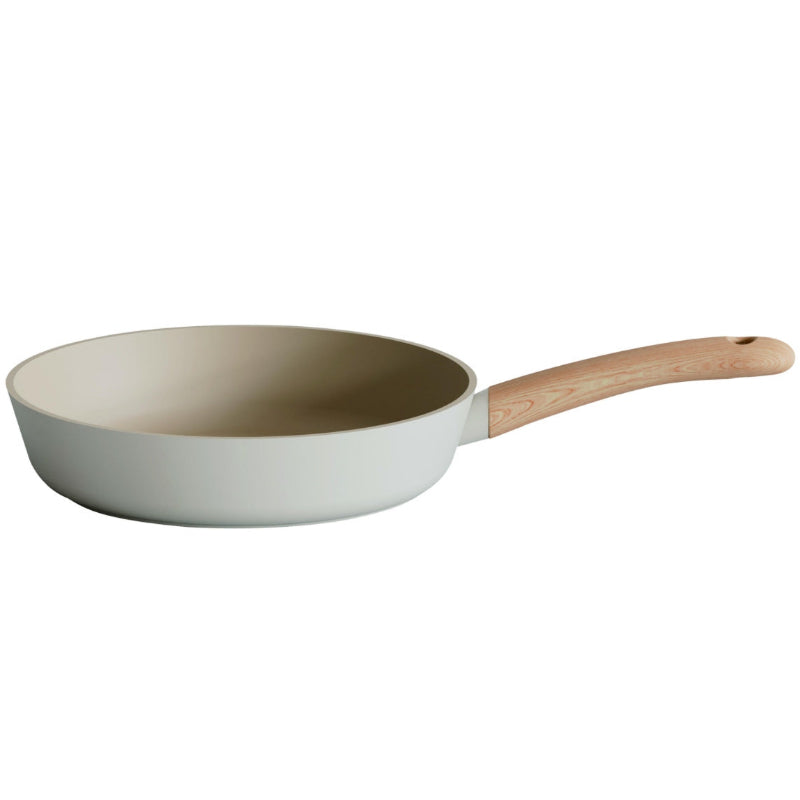 Aluminum Non Stick Cookware Set 9pcs Cream