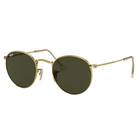 Ray-Ban Round Metal Sunglass Arista Gold