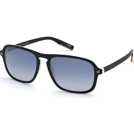 Zegna Men's Sunglass Matte Blue