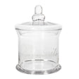 Glass Storage Jar 19cm