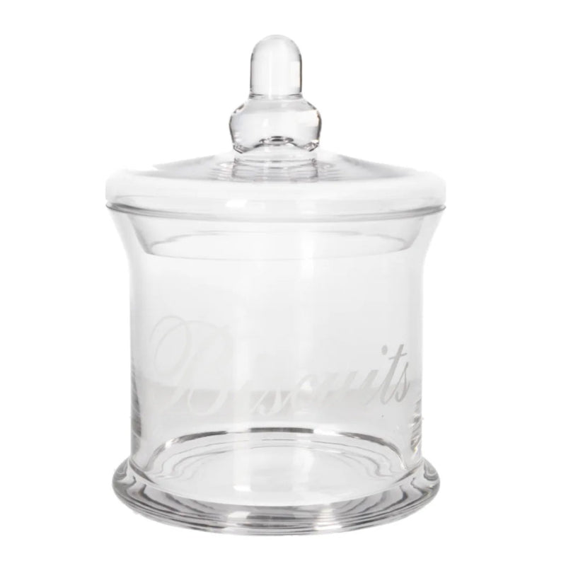 Glass Storage Jar 19cm