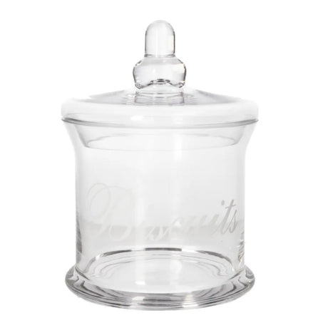 Glass Storage Jar 19cm
