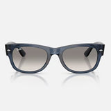 Ray-Ban Mega Wayfarer II Sunglass Dark Blue
