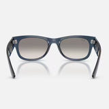 Ray-Ban Mega Wayfarer II Sunglass Dark Blue