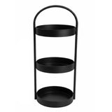 3 Tier Metal Storage Rack Matte Black