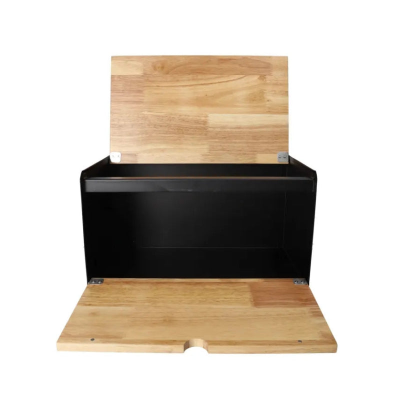 Bread Box Black & Brown 35.6cm