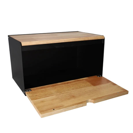 Bread Box Black & Brown 35.6cm