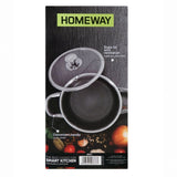 Homeway Honey Comb Casserole 24cm With Lid