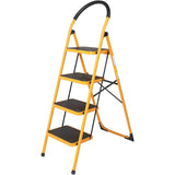 4 Step Folding Iron Ladder