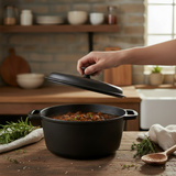 Non Stick Cast Iron Casserole 4L